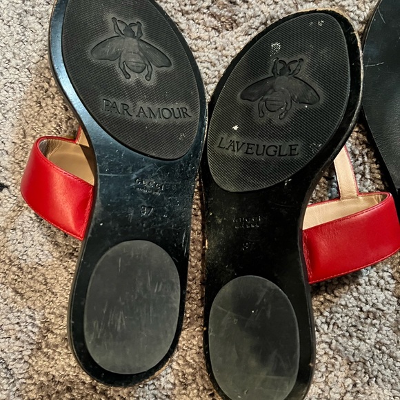 2 pair of Authentic Gucci sandals.. 250.00 per pair - Picture 3 of 4